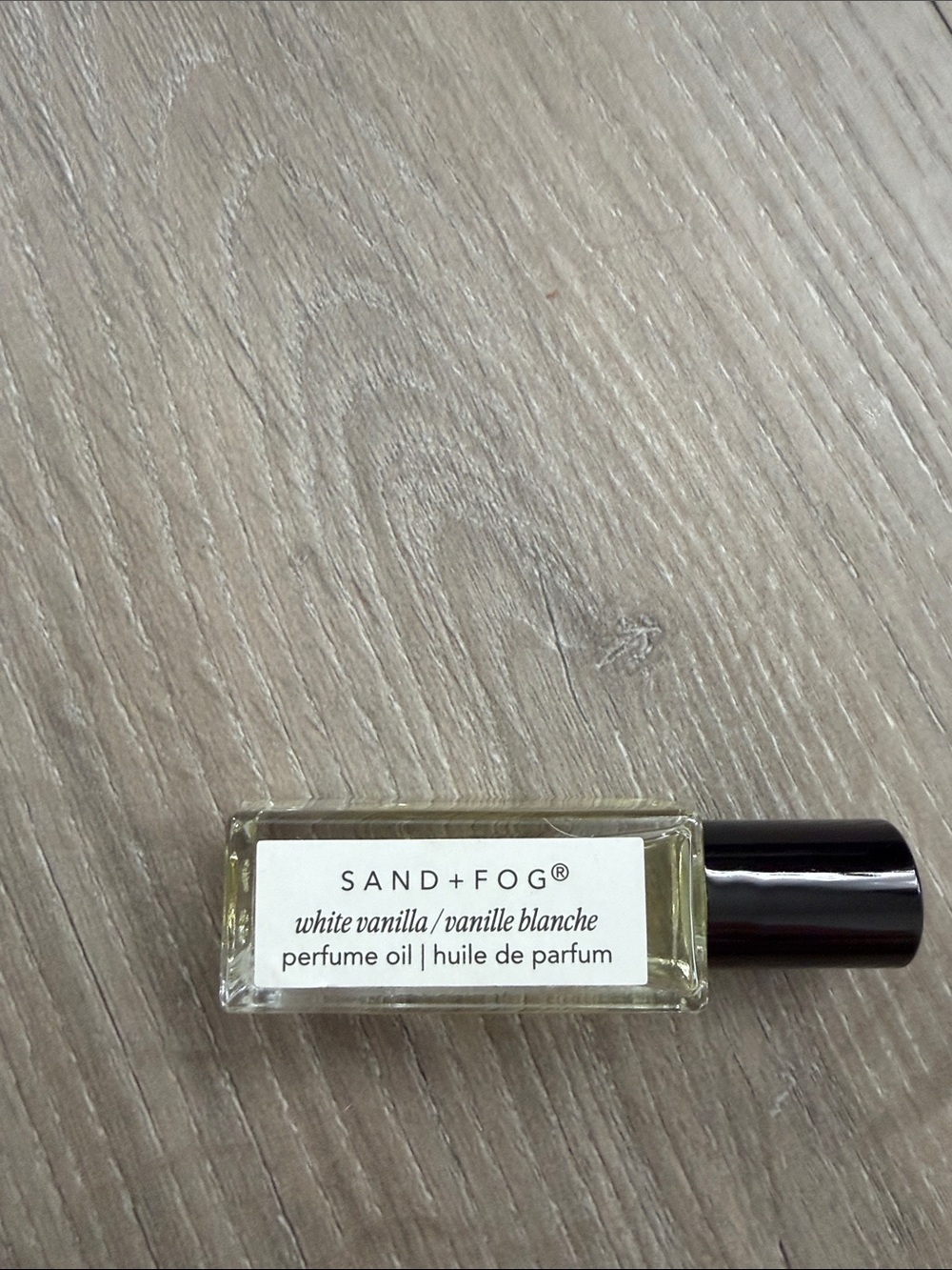 SAND+FOG White Vanilla Perfume Oil Roller